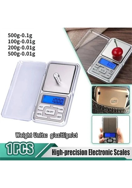 100G 0.01G Mini Elektronik Cep Terazi Yüksek Hassasiyetli 0.01G/0.1G Dijital Ölçek Altın Sterlin Takı Denge Gram Mutfak Terazisi (Yurt Dışından) fiyatları