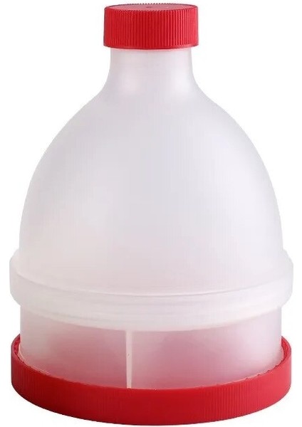Mavi Protein Tozu Tozu Hunisi Çalkalayıcı Şişe Üç Bölmeli Hap Depolama Spor Salonu Su Hunileri Konteyner Dağıtıcı Takviyesi (Yurt Dışından)