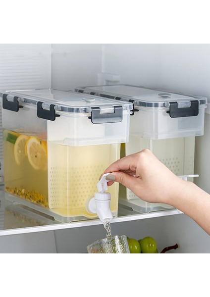 3.5l Su Isıtıcısı A3 3.5l Buzdolabı Su Isıtıcısı Soğuk Sürahiler Musluklu Limon Şişesi Bardak Suyu Içecekler Mutfak Aletleri Su Sebili Musluk Dokunun (Yurt Dışından) fırsatları