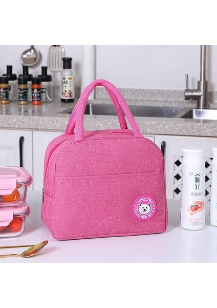 Pembe Karikatür Öğle Yemeği Çantası Taşınabilir Yalıtımlı Termal Yemek Kabı Piknik Malzemeleri Çanta Süt Şişesi Kadınlar Için Kız Çocuklar Çocuklar 2021 Yeni (Yurt Dışından) fiyatları