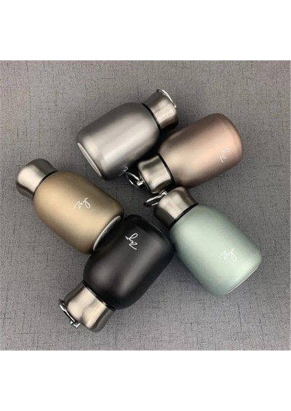 Gümüş 300 ml 300 ml Termos Bardak Stanley Fincan Mini Kahve Vakum Şişeler Paslanmaz Çelik Seyahat Su Şişesi Yalıtımlı Termal Şişe Okul Hediye (Yurt Dışından)