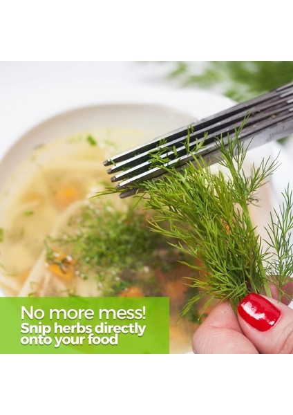 3 Kat Çok Katmanlı Mutfak Makas Paslanmaz Çelik Sebze Kesici Yeşil Soğan Herb Laver Baharat Pişirme Aracı Kesim Mutfak Aksesuarları (Yurt Dışından) fırsatları