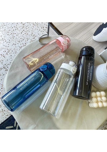 450ML Pembe 780ML Spor Su Şişesi Açık Su Pipetli Şişe Plastik Taşınabilir Su Bardağı Dinkware Kamp Bisiklet Şişesi Mutfak Gereçleri (Yurt Dışından)
