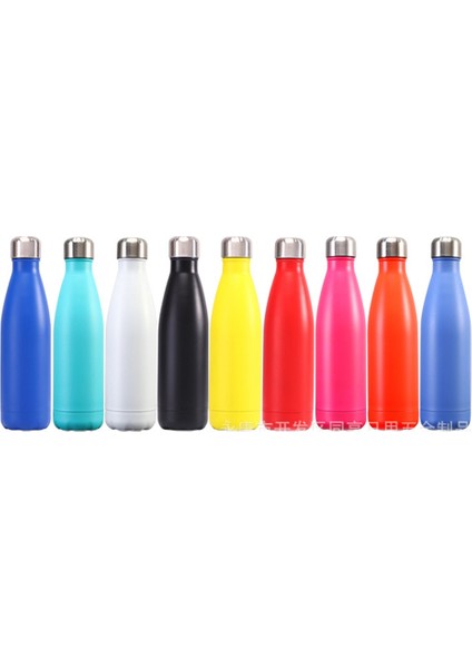 No.3 500 ml Yalıtımlı Paslanmaz Çelik Termos Kupa Spor Su Şişesi Sıcak Soğuk Su Şişesi Termos Kahve Fincan Şişesi (Yurt Dışından)