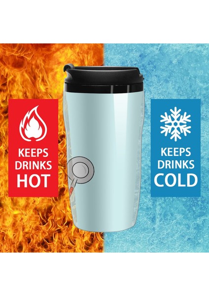 350 ml Yeni Gelecek Hemşire Seyahat Kahve Kupa Kahve Cam Bardak Kahve To Go (Yurt Dışından)