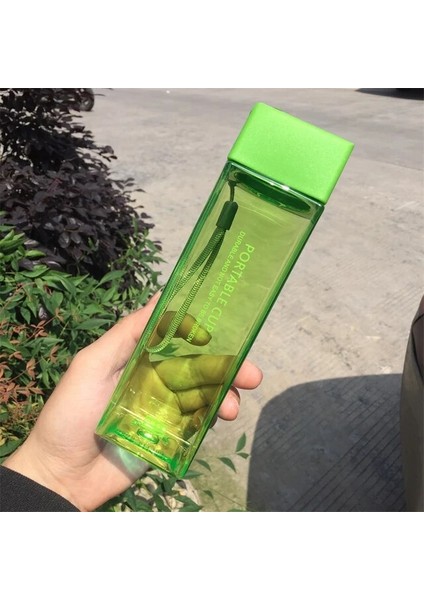 450ML Yeşil 780ML Spor Su Şişesi Açık Su Samanlı Şişe Plastik Taşınabilir Su Bardağı Dinkware Kamp Bisiklet Şişe Mutfak Aletleri (Yurt Dışından)