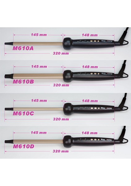 M610B Ingiltere 16MMX10MM Süper Ince Mch Sıkı Bukleler Değnek Ringlet Afro Çubuk Bukleler (Yurt Dışından) indirimleri