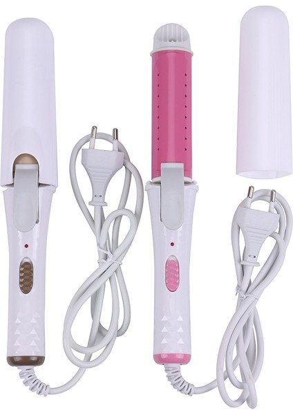 Pembe Iki Bir Arada Elektrikli Curling Çubuk Turmalin Seramik Bigudi Curling Doğrultma Çift Amaçlı Saç Düzleştirici Şekillendirici Aracı (Yurt Dışından) modelleri