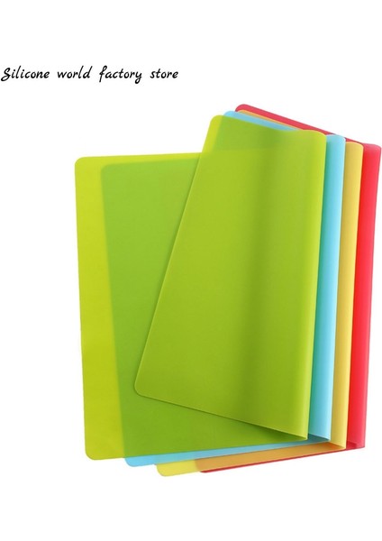 Şeffaf Silikon Dünya Silikon Su Geçirmez Placemat Masa Mat Isı Yalıtımı Anti-Patinaj Yıkanabilir Dayanıklı Mutfak Yemek Araçları (Yurt Dışından)