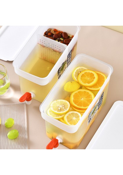 Yuvarlak Şekil 2.5l Yeni Büyük Buzdolabı Musluklu Soğuk Su Isıtıcısı Limonata Şişesi Drinkware Su Isıtıcısı Pot Içecek Sebili Soğuk Su Kovası Mutfak (Yurt Dışından) indirimleri