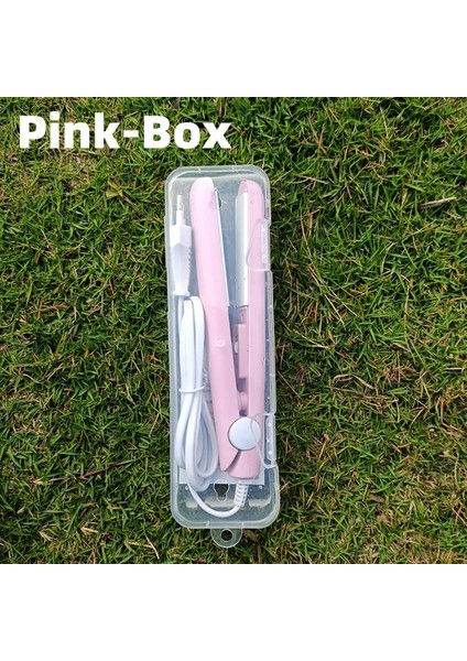 Pembe Kutu Au Yeni 3'ü 1 Arada Profesyonel Saç Bigudi Mini Saç Düzleştiriciler Curling Saç Kurutma Makinesi Saç Şekillendirici Aletler Curling Demir Saç Şekillendirici (Yurt Dışından)