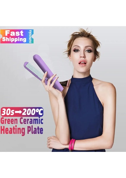 Pembe Kutu Au Yeni 3'ü 1 Arada Profesyonel Saç Bigudi Mini Saç Düzleştiriciler Curling Saç Kurutma Makinesi Saç Şekillendirici Aletler Curling Demir Saç Şekillendirici (Yurt Dışından) fiyatları