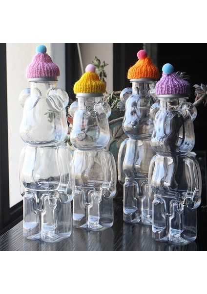 500ML 300-700ML Sevimli Kardan Adam Içme Bardağı Taşınabilir Shaker Yıldız Ayı Içecek Şişesi Mutfak Süt Çay Su Şişesi Ev Çift Noel Şişe Hediye (Yurt Dışından)