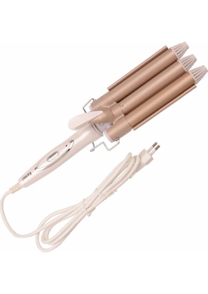 Us Curling Irons Yumurta Ruloları Perma Çubukları Üç Tüp Bobinleri (Yurt Dışından)