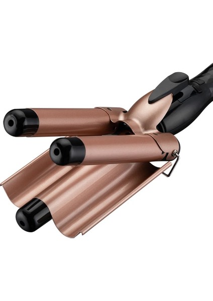 Pembe 25MM Ab Boyutu 25 Saç Araçları Bukle Makinesi Seramik Üçlü Varil Saç Şekillendirici Saç Waver Şekillendirici Araçları Saç Maşaları Elektrikli Curling (Yurt Dışından) fırsatları