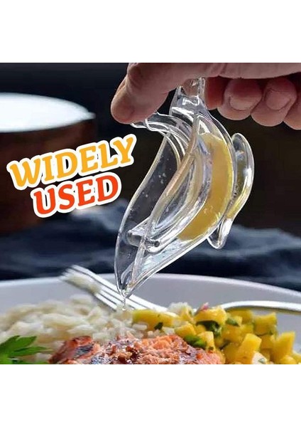 Temizle 2 Adet Manuel Limon Sıkacağı Şeffaf Akrilik Elegance Kuş Şekli Limon Dilim Sıkacağı Mutfak Gereçleri Alet (Yurt Dışından) fırsatları