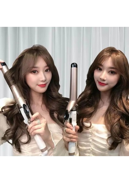 Ürün 1-22MM Ab Saç Maşaları Dalgalar Elektrikli Profesyonel Seramik Saç Bigudi LCD Bukle Makinesi Rulo Bukleler Değnek Waver Moda Şekillendirici Araçları (Yurt Dışından) fırsatları