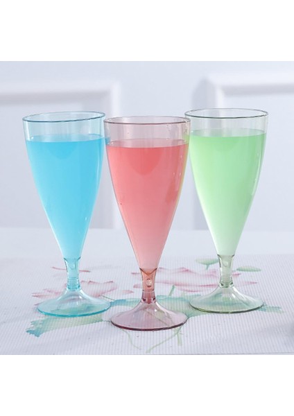 Pembe 5 Adet Taşınabilir Seyahat Şarap Bardağı Seti Yaratıcı Plastik Bira Içecek Meyve Suyu Fincanı Şampanya Bardakları Kokteyl Kadehi ile Saklama Kutusu (Yurt Dışından)