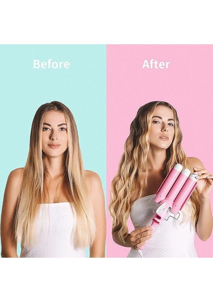 Pembe 25MM Abd LCD Bukle Makinesi Seramik Modelleme Aracı Bukle Makinesi Elektrikli Saç Bigudi Rulo Saç Kıvırma Çubuğu Pembe Yumurta Bukleler (Yurt Dışından) modelleri