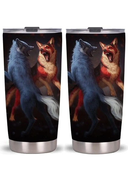 Stil 5 Kurt Paslanmaz Çelik Tumbler 20 Oz Bardak Kapaklı Hediye Erkekler Için Baba Oğul Noel Doğum Günü Çift Duvar Vakum Yalıtım (Yurt Dışından)