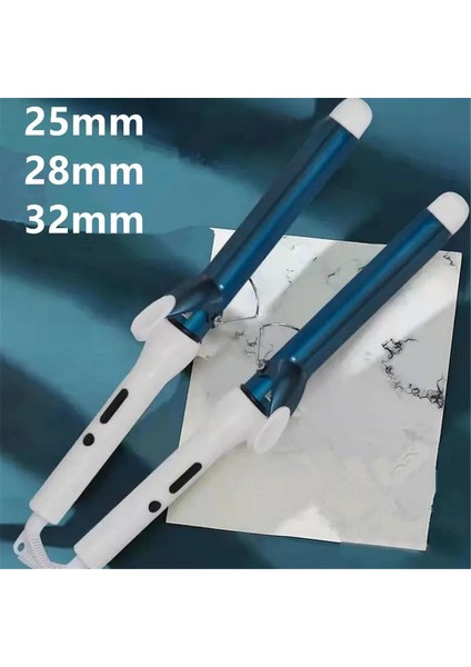 Altın Ab 25MM 28MM 32MM 5 Dişli Elektrikli Saç Bigudi Ayarı Sıcaklık Saç Kıvırma Ütüler Saç Kıvırma Çubuğu Rulo Büyük Dalgalar Şekillendirici Araçları 2 # (Yurt Dışından) fiyatları