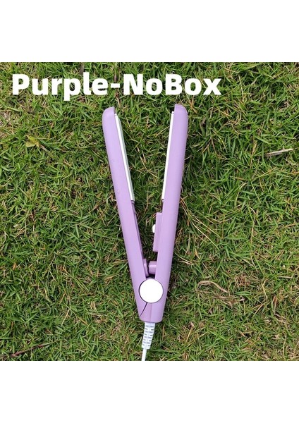 Mor Nobox Türkiye Yeni 3'ü 1 Arada Profesyonel Saç Kıvırıcı Mini Saç Düzleştiriciler Saç Maşası Kurutma Makinesi Saç Şekillendirme Aletleri Saç Maşası Saç Şekillendirici (Yurt Dışından)