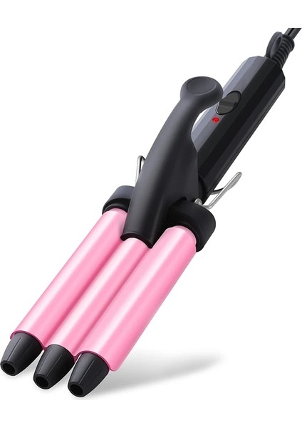 13MM Ingiltere Mini Saç Bigudi 13MM 3 Varil Seramik Sır 200°C Hızlı Isıtma Saç Maşası Değnek Küçük Dalgalar Şekillendirici Çift Voltaj Ev Seyahat (Yurt Dışından)