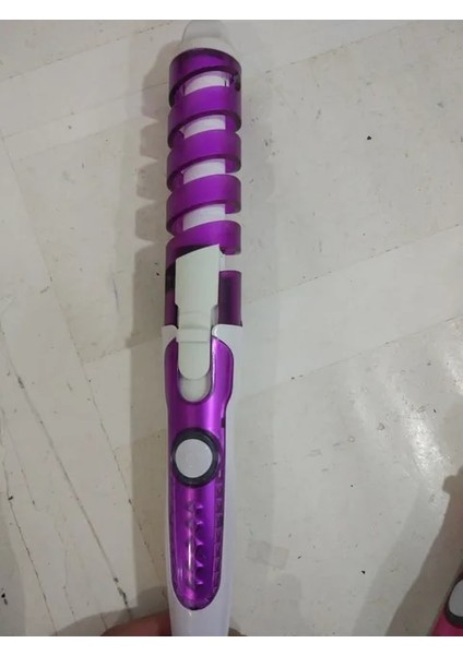 Mor Profesyonel Saç Bigudi Sihirli Spiral Bukle Makinesi Hızlı Isıtma Saç Kıvırma Çubuğu Elektrikli Saç Şekillendirici Pro Şekillendirici Aracı (Yurt Dışından)