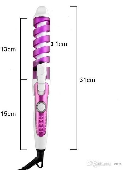 Mor Profesyonel Saç Bigudi Sihirli Spiral Bukle Makinesi Hızlı Isıtma Saç Kıvırma Çubuğu Elektrikli Saç Şekillendirici Pro Şekillendirici Aracı (Yurt Dışından) modelleri