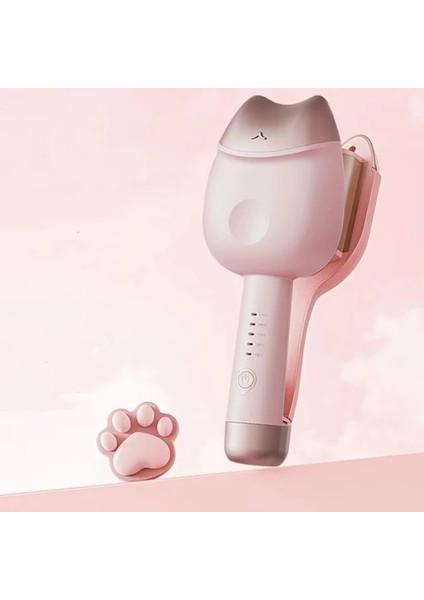 32MM Pembe Us 32MM Kedi Kulak 2 Varil Seramik Yumurta Ruloları Curling Ütüler Büyük Dalgalar Saç Bigudi Mini Curling Saç Ütüler Saç Şekillendirici Araçlar (Yurt Dışından)