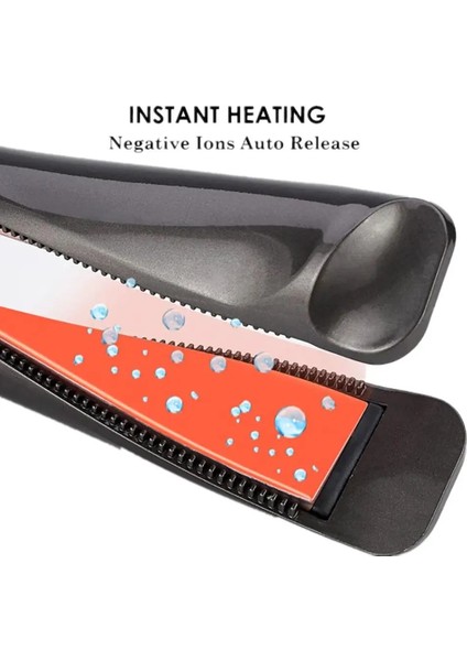 Plastik Ab Saç Maşası Saç Dalga Değnek 2 In 1 Saç Demir Doğrultma ve Curling Maşa Saç Maşaları Seramik Looper Saç Düzleştirici Geliyor (Yurt Dışından) indirimleri