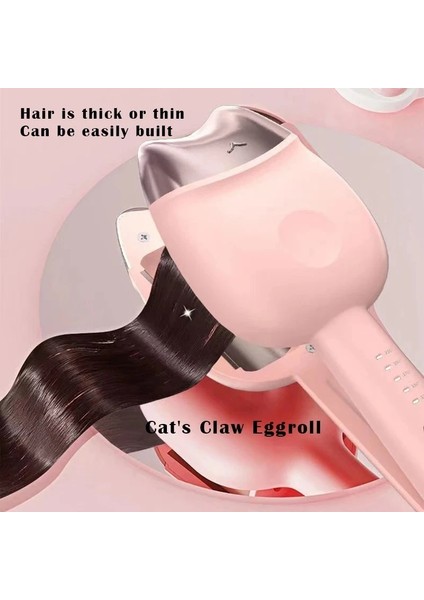 32MM Pembe Us 32MM Kedi Kulak 2 Varil Seramik Yumurta Ruloları Curling Ütüler Büyük Dalgalar Saç Bigudi Mini Curling Saç Ütüler Saç Şekillendirici Araçlar (Yurt Dışından)