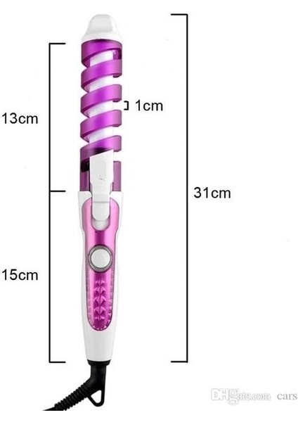 Yeşil Seramik Varil Sihirli Spiral Bukle Makinesi Elektrikli Saç Bigudi Güzellik Saç Kıvırma Çubuğu Saç Şekillendirici Şekillendirici Araçları 110-220 V (Yurt Dışından) fırsatları