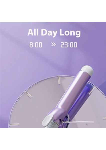 Altın 32 Abd Profesyonel Termostatik Büyük Dalga Saç Bigudi 9/25/28/32/40 mm Değnek Otomatik Dönen Bukle Makinesi Seramik Şekillendirici Aracı Kadınlar (Yurt Dışından)