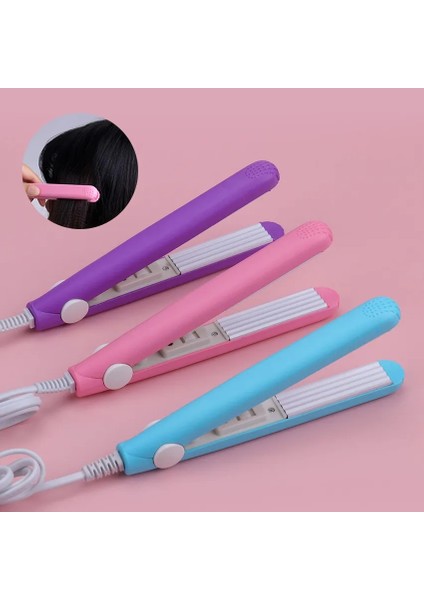 Pembe 1 Adet Yeni Bukle Makinesi Mini Saç Demir Pembe Oluklu Levha Elektrikli Bukle Makinesi Saç Sanatı Şekillendirici Araçları (Yurt Dışından) fiyatları