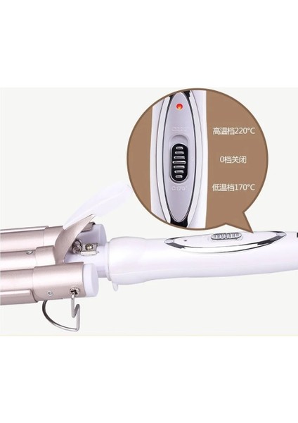 20MM Ingiltere Profesyonel Kuaförlük Araçları Saç Maşaları Seramik Beş Namlu Şekillendiriciler Saç Maşaları Şekillendirici Araçları Saç Maşaları (Yurt Dışından) indirimleri