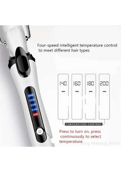 Altın Abd Yeni Profesyonel 9mm 32MM LCD Elektrikli Seramik Saç Bigudi Bukle Makinesi Rulo Bukleler Değnek Waver Moda Saç Şekillendirici Araçları 2 # (Yurt Dışından) modelleri