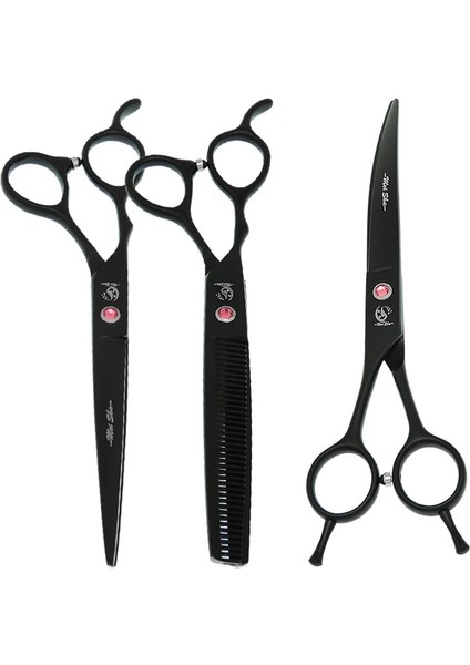 B0057A-01-70 Meisha 7.0 "sol El Profesyonel Pet Köpek Kedi Bakım Makası Keskin Kenar Hayvanlar Saç Kesme Inceltme Kavisli Makaslar B0057A (Yurt Dışından) indirimleri