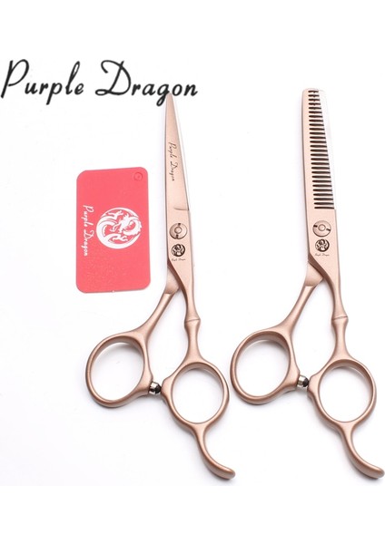 Z9030 Jin D 6n 6ın.17.5 cm 440C Mor Ejderha Gül Altın Kuaförlük Makas Inceltme Makası Kesme Makas Profesyonel Saç Makas Z9030 (Yurt Dışından) fiyatları