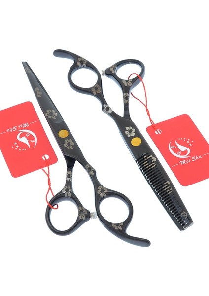 A0173A-01-55 Meisha 5.5/6 Inç Profesyonel Saç Makas Salon Saç Kesme Inceltme Makası Japon Çelik Kuaförlük Saç Kesimi Araçları A0173A (Yurt Dışından)