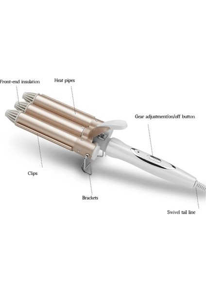 25MM Abd Profesyonel Bukle Makinesi Seramik Üçlü Namlu Saç Şekillendirici Saç Lectric Maşaları Elektrikli Ütüler Saç Maşası Waver Şekillendirici Araçları (Yurt Dışından) indirimleri