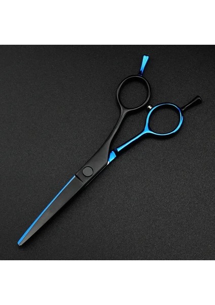 Kesme Profesyonel Jp 440C 5.5 '' Mavi Siyah Kesim Saç Kesme Makası Saç Kesimi Inceltme Berber Saç Kesme Makası Kuaför Makası (Yurt Dışından)