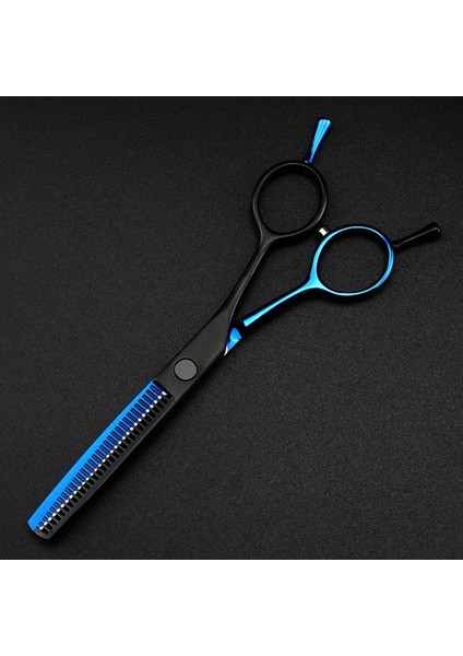 Kesme Profesyonel Jp 440C 5.5 '' Mavi Siyah Kesim Saç Kesme Makası Saç Kesimi Inceltme Berber Saç Kesme Makası Kuaför Makası (Yurt Dışından) indirimleri