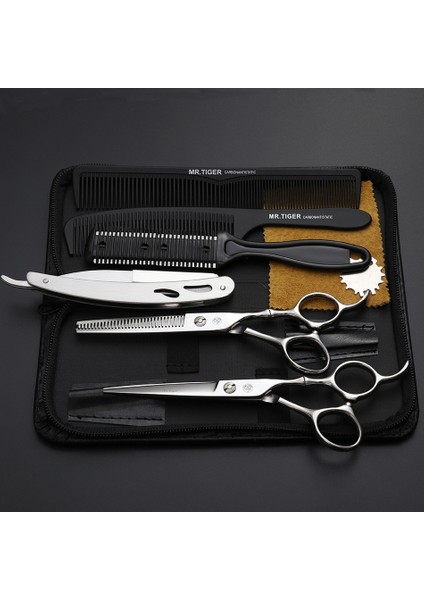 6.0 Ct Case2 Hjzc 2023 Top 440C Profesyonel Kuaförlük Makas Saç Kesme Makası Berber Makası Profesyonel Saç Makası Kuaför Seti (Yurt Dışından) fiyatları