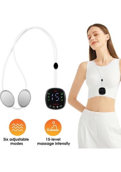 6 Mod 15 Seviye Asılı Boyun Servikal Omurga Masajı Elektrikli Omuz Sıcak Kompres Derin Doku Kas Stimülatörü Ems Tens Çanta Fizyoterapi (Yurt Dışından) fiyatları