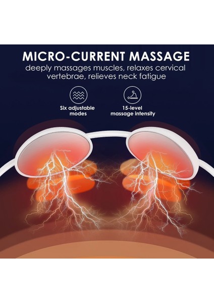 6 Mod 15 Seviye Asılı Boyun Servikal Omurga Masajı Elektrikli Omuz Sıcak Kompres Derin Doku Kas Stimülatörü Ems Tens Çanta Fizyoterapi (Yurt Dışından) fırsatları