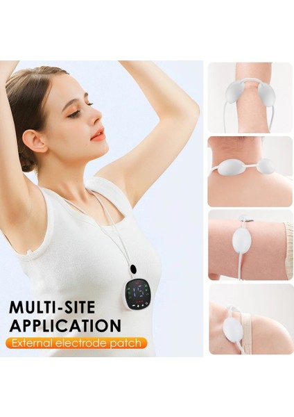 6 Mod 15 Seviye Asılı Boyun Servikal Omurga Masajı Elektrikli Omuz Sıcak Kompres Derin Doku Kas Stimülatörü Ems Tens Çanta Fizyoterapi (Yurt Dışından) indirimleri
