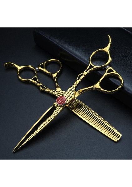 Kesme Xuanfeng Dövme Saç Makası 6 Inç Japon 440C Çelik Kesme ve Inceltme Makası Berber Makası (Yurt Dışından) fiyatları