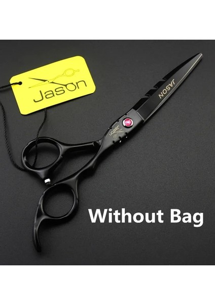 Bir Kesim Yok Çanta 321 #5.5 ''marka Jason Üst Sınıf Kuaförlük Makas 440C Profesyonel Berberler Kesme Makası Inceltme Makası Saç Makası (Yurt Dışından)