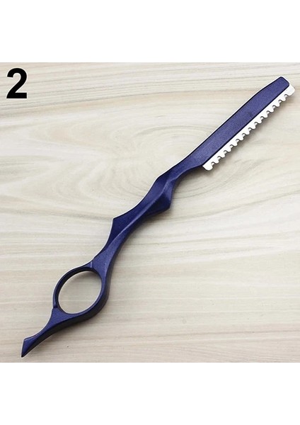 Mavi Inceltme Makası Berber Jilet Tüy Alma Bakım Kuaförlük Kuaför Salonu (Yurt Dışından)